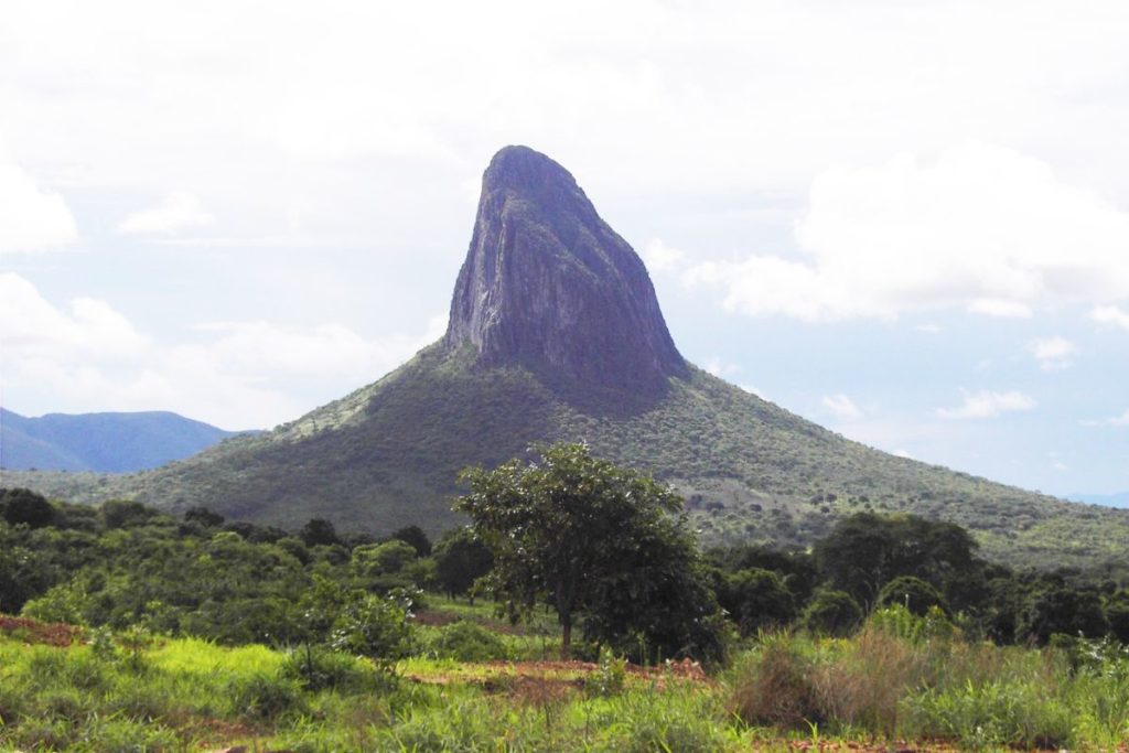 Morro do Môco, no Huambo, angola